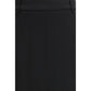 Black Acetate Long Skirt