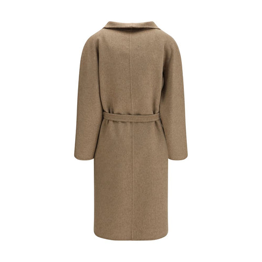Brown Cashmere Coat