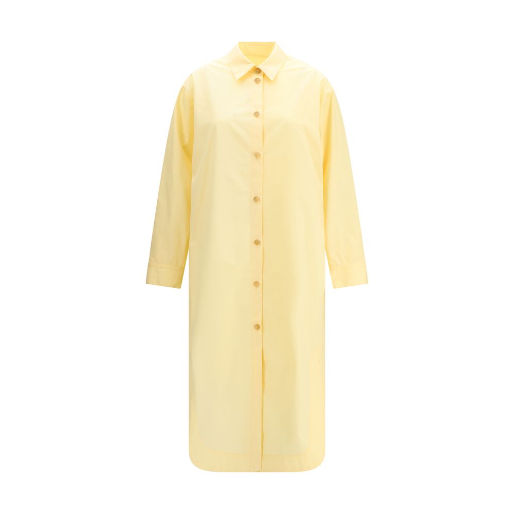 Bicolor Cotton Casual Dress