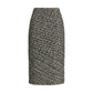 Multicolor Polyamide Midi Skirt