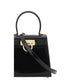Black Calf Leather Bos Taurus Handbag