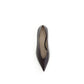 Brown Calf Leather Bos Taurus Mid Heel Pumps