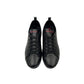 Black Leather Men Sneaker