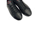 Black Leather Men Sneaker