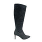 Black Genuine Leather Women Boot