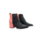 Pink Genuine Leather Women Boot
