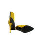 Yellow Genuine Leather Women Boot