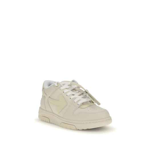 Cream Rubber Chunky Sneakers