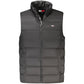 Black Nylon Men's Vest Jacket