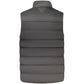 Black Nylon Men's Vest Jacket