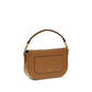 Beige Calf Leather Bos Taurus Shoulder Bag