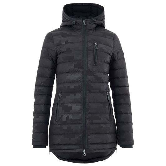Black Nylon Coat