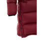 Bordeaux Cotton Full-Length Jacket
