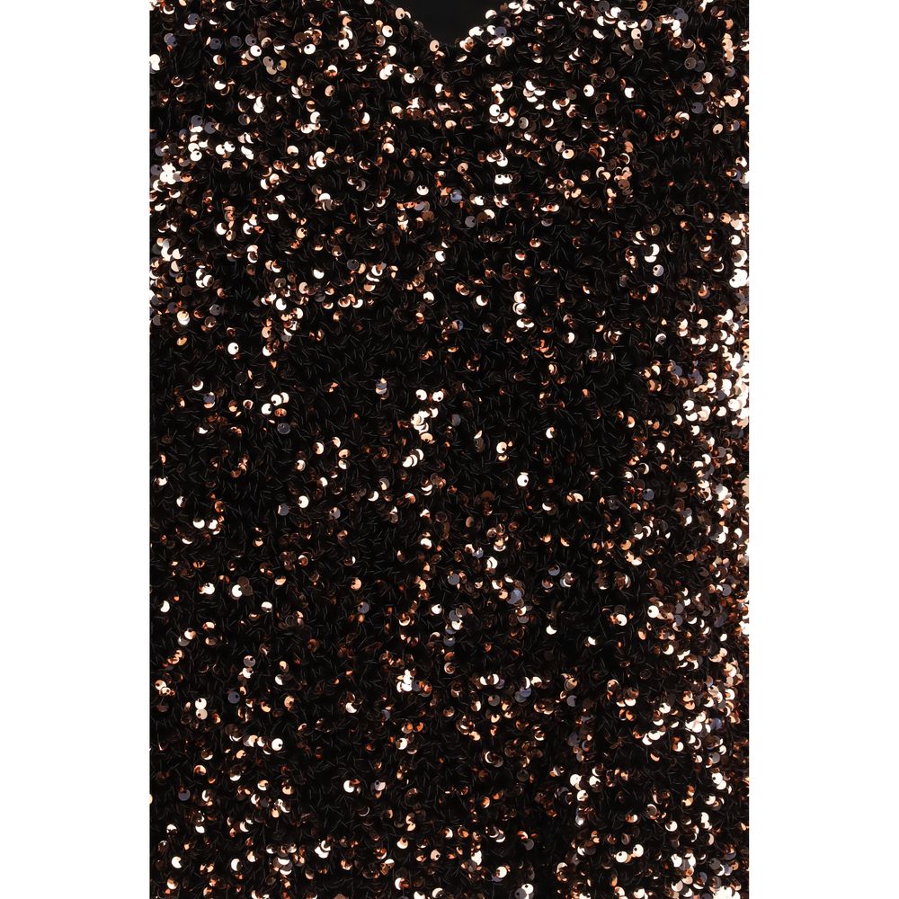 Brown Polyester Blouse