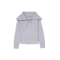 Purple Cotton Cardigan