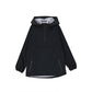 Black Elastane Shell Jacket