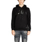 Black Cotton Hoodie