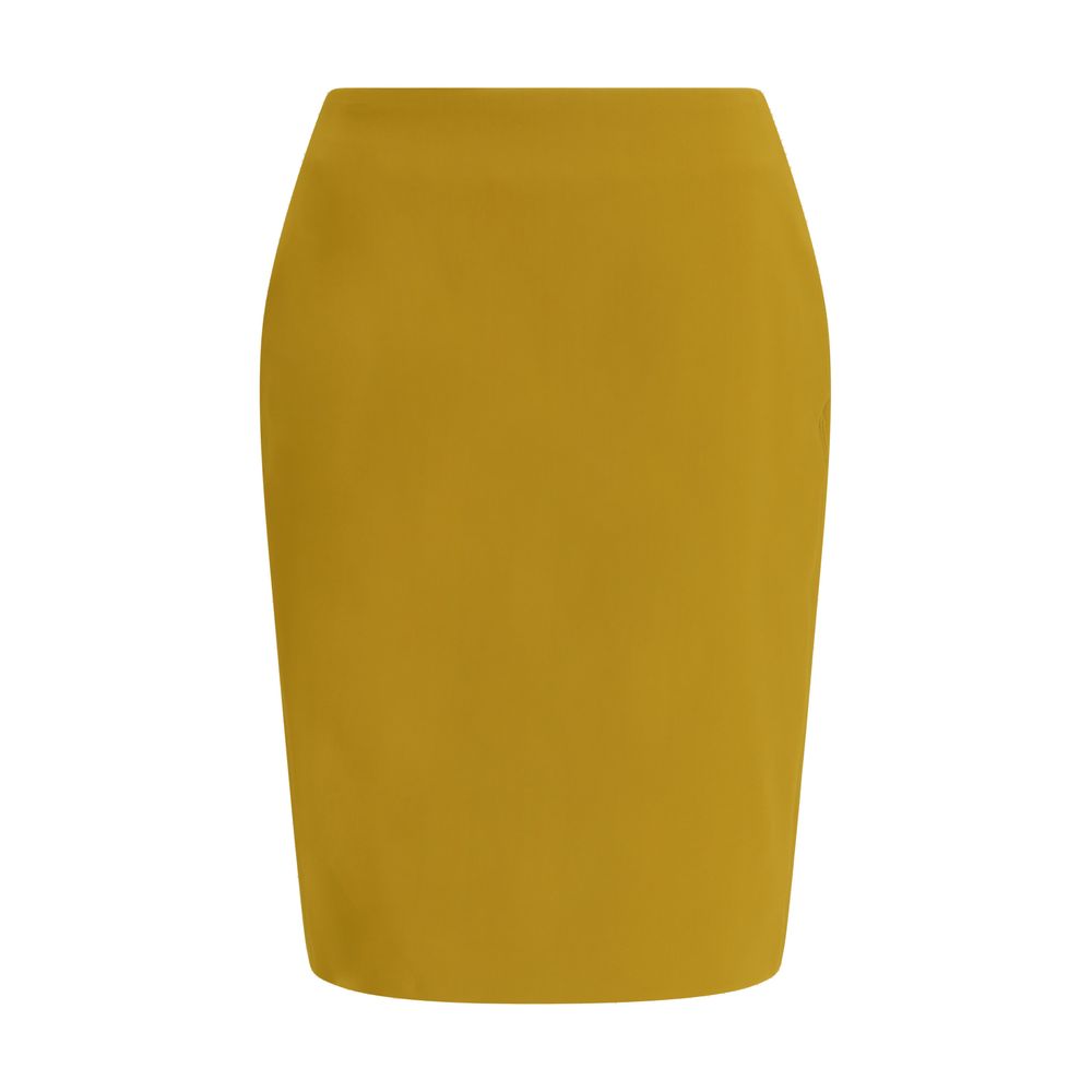 Bicolor Viscose Skirt