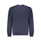 Blue Cotton Men Sweatshirt