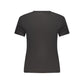 Black Cotton Women's T-Shirt