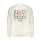 White Cotton Men's Sweatshirt
