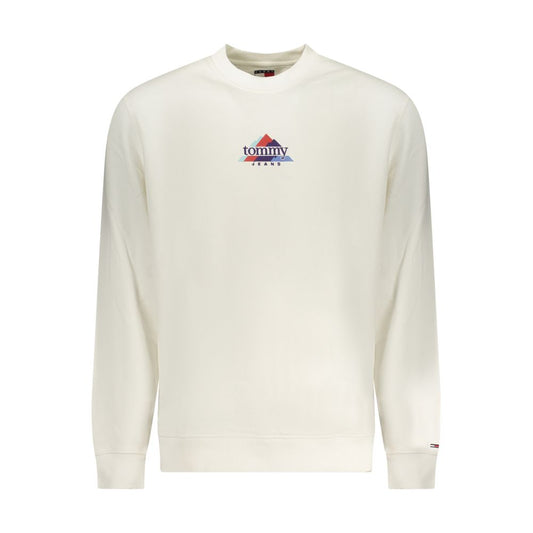 White Cotton Men's Sweatshirt