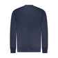 Blue Cotton Men Sweatshirt