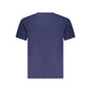 Blue Cotton Men's T-Shirt