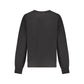 Black Cotton Women Sweatshirt