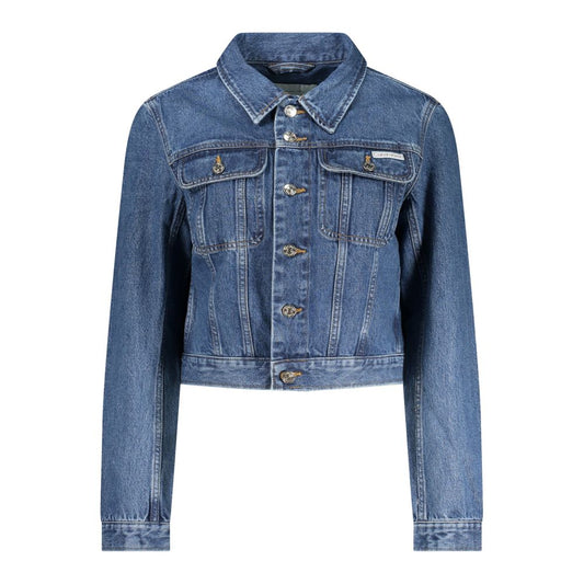 Blue Cotton Denim Jacket