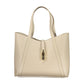 Beige Leather Handbag