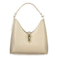 Beige Leather Handbag