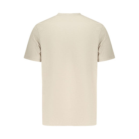 Beige Cotton T-Shirt