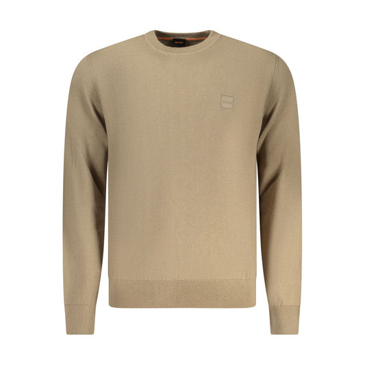 Brown Cotton Sweatshirt
