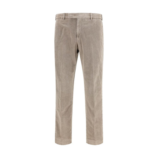 Beige Cotton Pants