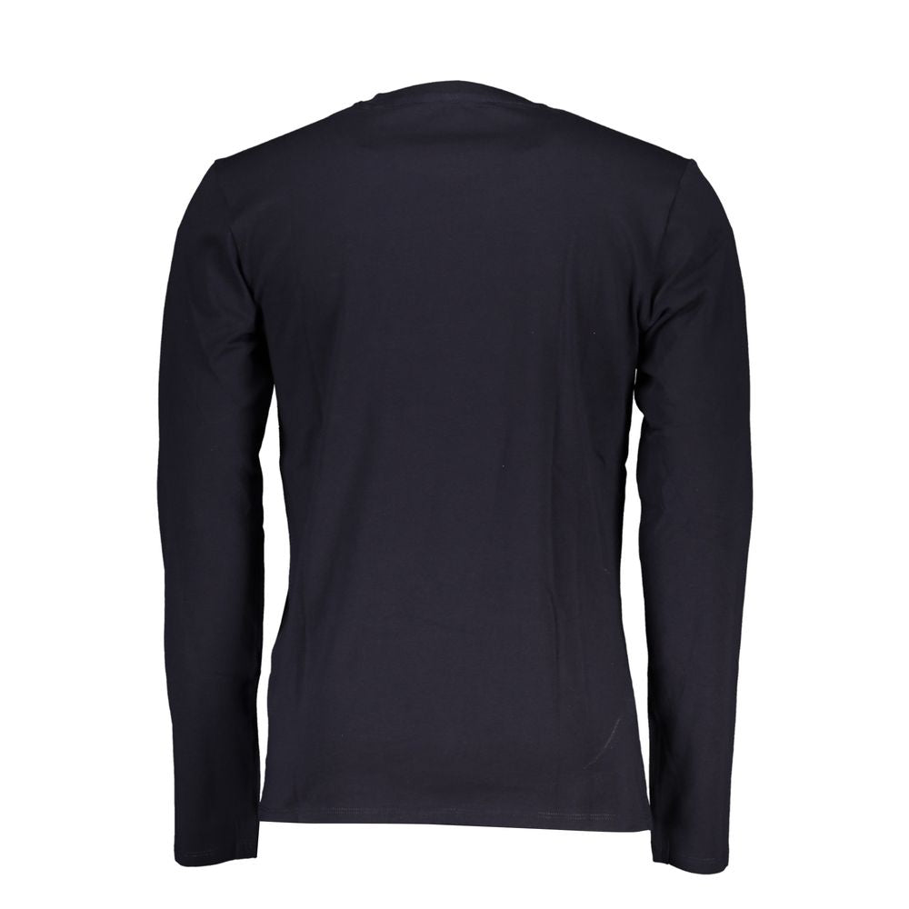 Blu Cotton Men T-Shirt