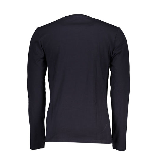 Blu Cotton Men T-Shirt