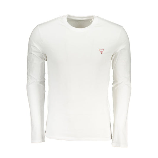 White Cotton Men's T-Shirt