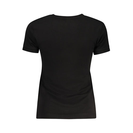 Black Organic Cotton Women T-Shirt