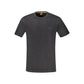 Black Cotton Men's T-Shirt