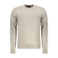 Beige Cotton Men's Sweater