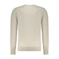 Beige Cotton Men's Sweater