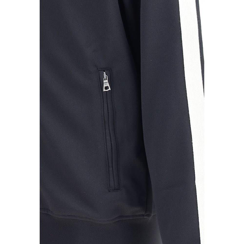 Black Polyester Sweatshirt