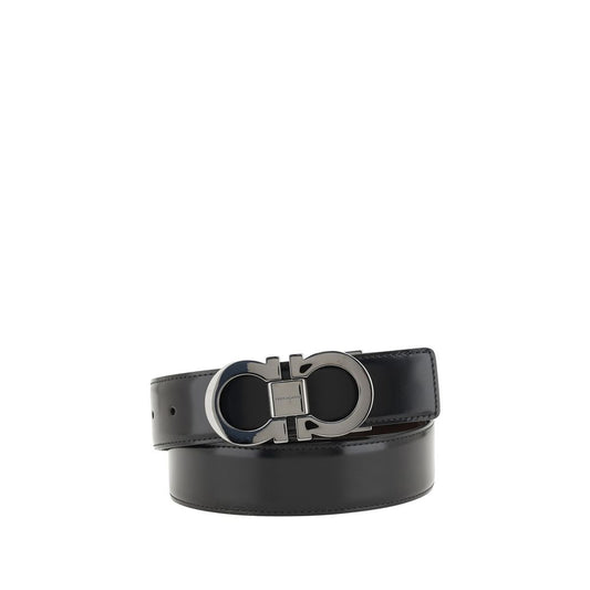 Black Calf Leather Bos Taurus Regular Belt