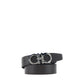 Black Calf Leather Bos Taurus Regular Belt