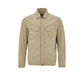 Beige Polyester Coat