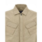 Beige Polyester Coat