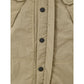 Beige Polyester Coat
