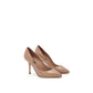 Pink Leather Slippers