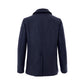 Blue Polyester Coat